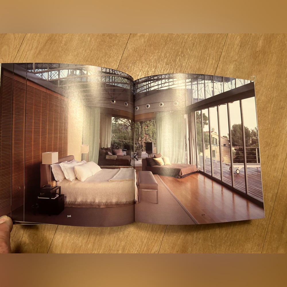 Modern interior design book with over 670 pages.
